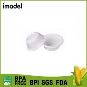 Biologisk nedbrytbar bolle sukkerrør